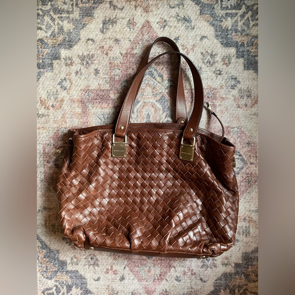 Vintage Michael Kors Woven Leather Purse